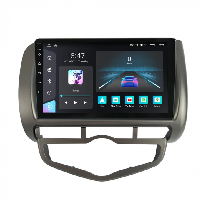 Navigatie Honda Fit Jazz City LHD 2002-2007 Rezolutie 2K , 4GB RAM+64GB ROM QLED [1]