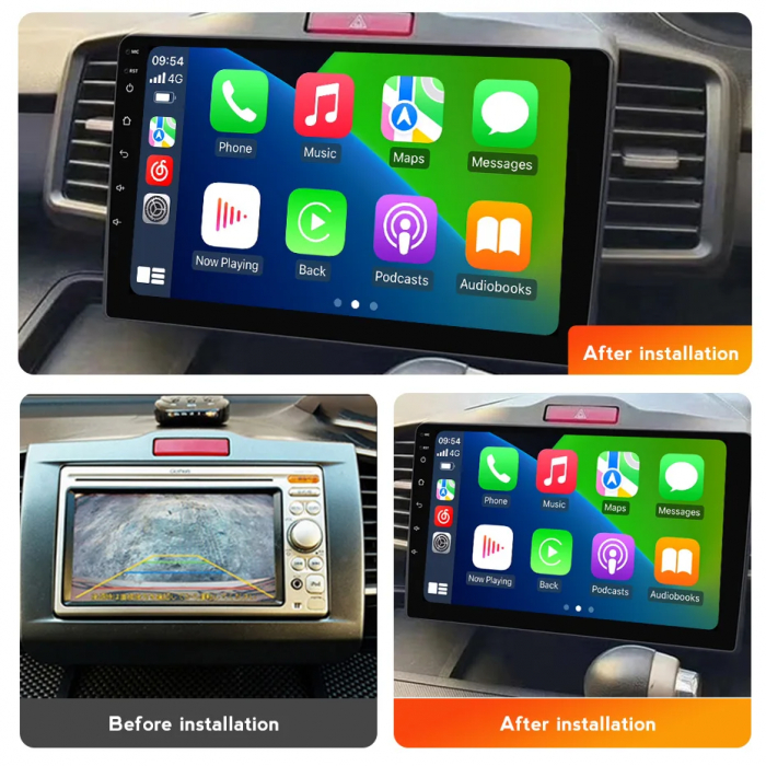 Navigatie Honda Freed 2008-2016 Android 14 , 8GB RAM+128GB ROM QLED [5]