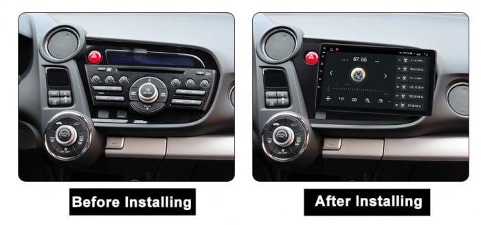 Navigatie Honda Insight din 2009 - 2014, 4GB RAM si 64GB ROM, Ecran QLED 9 inch, Android 14, Procesor Octacore, Slot sim 4G, Sunet DSP, Wireless Carplay si Android Auto, Camera Marsarier [6]
