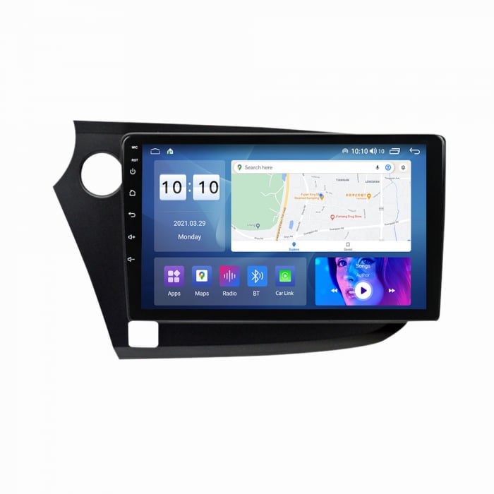 Navigatie Honda Insight din 2009 - 2014, 4GB RAM si 64GB ROM, Ecran QLED 9 inch, Android 14, Procesor Octacore, Slot sim 4G, Sunet DSP, Wireless Carplay si Android Auto, Camera Marsarier [1]