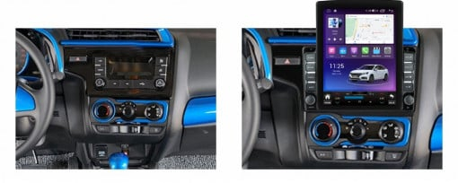 Navigatie Honda Jazz 4 2013 - 2020 , Ecran TESLA 9.7 inch, 8 GB RAM si 128 GB ROM, Android 15, Slot Sim 4G, Procesor Octa Core, Carplay Wireless si Android auto, Procesor Sunet Digital DSP [2]