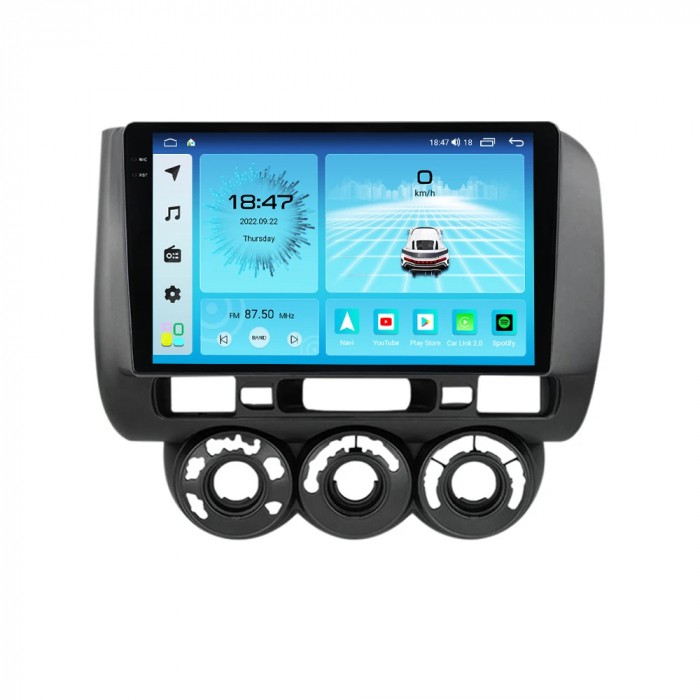 Navigatie Honda Jazz City 2002-2007 Rezolutie 2K , 8GB RAM+128GB ROM QLED [4]