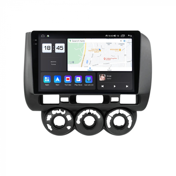 Navigatie Honda Jazz City 2002-2007 Android 14 , 8GB RAM+128GB ROM QLED [3]