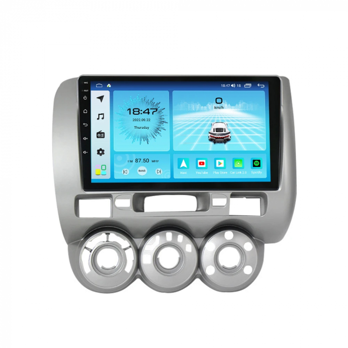 Navigatie Honda Jazz City 2002-2007 Rezolutie 2K , 8GB RAM+128GB ROM QLED [6]