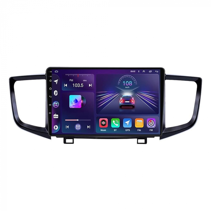 Navigatie Honda Pilot 2016-2019 Android 14 , 4GB RAM , Procesor Quad Core , Wireless Carplay si Android auto , Display HD Touchscreen, Wi-Fi , Bluetooth, USB [1]