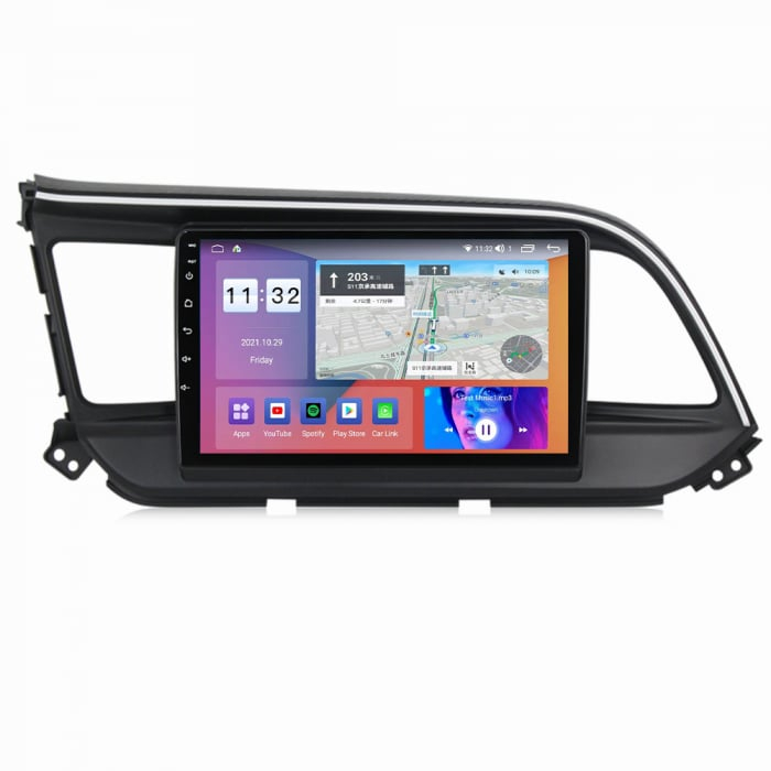 Navigatie Hyundai Elantra ( 2015 - 2019 ) Android 14, 2GB RAM si 32GB ROM, Display IPS 9 inch, Camera Marsarier, Internet, Aplicatii, Wi Fi, Usb, Bluetooth [4]