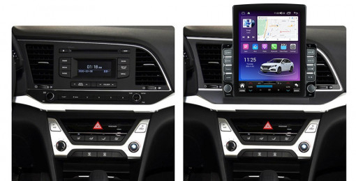 Navigatie Hyundai Elantra 5 2010 - 2016  Ecran TESLA 9.7 inch, 8 GB RAM si 128 GB ROM, Android 15, Slot Sim 4G, Procesor Octa Core, Carplay Wireless si Android auto, Procesor Sunet Digital DSP [2]