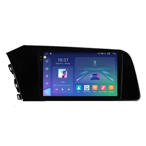 Navigatie Hyundai Elantra 7 2020 - 2024 Rezolutie 2K, Ecran QLED 9.5 inch, 8GB RAM si 128GB ROM, Android, Procesor Octacore, Slot sim 4G, Sunet DSP, Wireless Carplay [1]