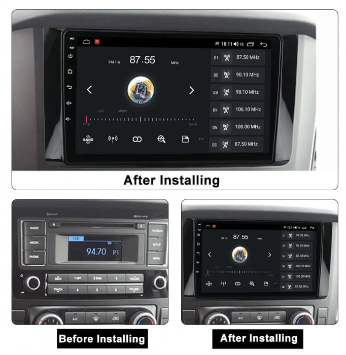 Navigatie Hyundai H350 2015-2021 Android 14 , 8GB RAM+128GB ROM QLED [3]