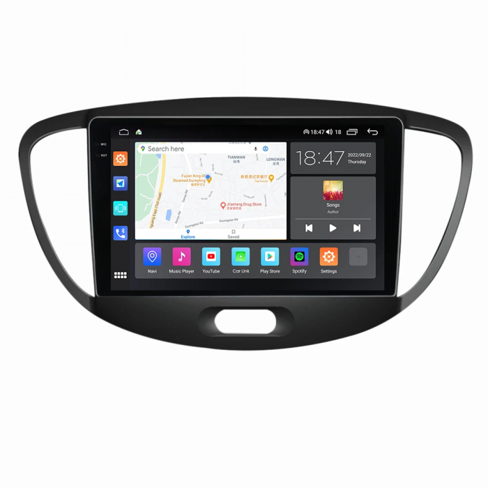 Navigatie Hyundai i10 2007-2013 Rezolutie 2K , 8GB RAM+128GB ROM QLED [4]