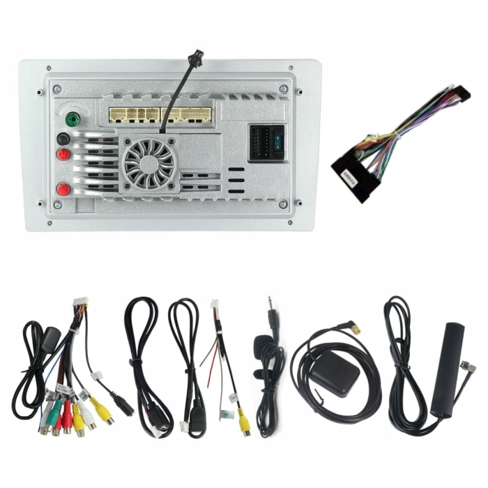 Navigatie  Hyundai i20 2012 - 2014 Rezolutie 2K, Ecran QLED 9.5 inch, 8GB RAM si 128GB ROM, Android, Procesor Octacore, Slot sim 4G, Sunet DSP, Wireless Carplay [4]