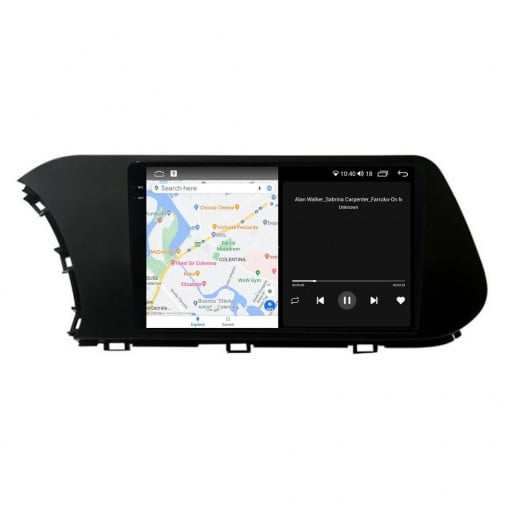 Navigatie Hyundai i20 , 2020 - 2024  Rezolutie 2K, Display QLED 9.5 inch, 4GB RAM si 64GB ROM, Android, Procesor Octacore, Slot sim 4G, Sunet DSP, Wireless Carplay si Android Auto, Camera Marsa [3]