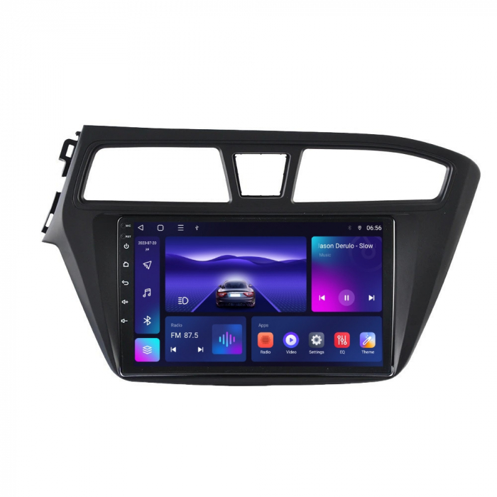 Navigatie Hyundai i20 din 2017 - 2018, Android 14, 2GB RAM si 32GB ROM, Display IPS 9 inch, Camera Marsarier, Internet, Aplicatii, Wi Fi, Usb, Bluetooth [2]