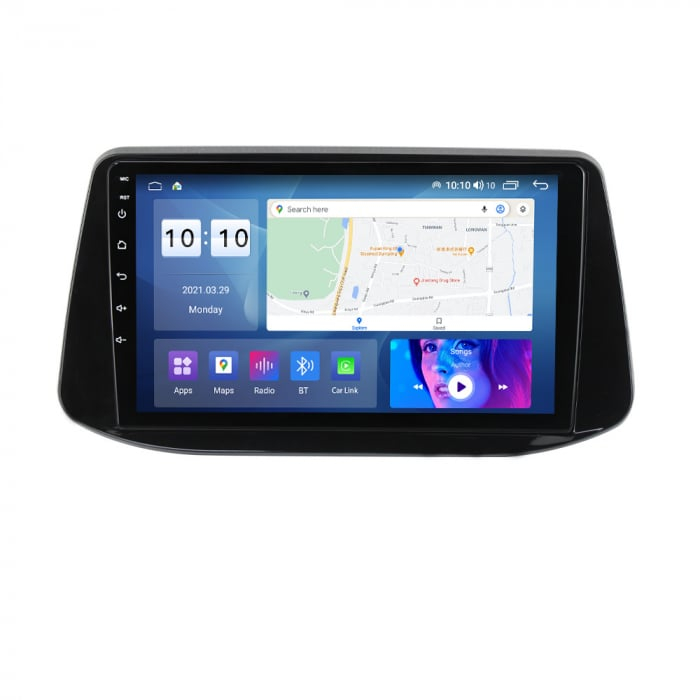 Navigatie Hyundai i30 ( 2017 - 2021 ) Android 14, 2GB RAM si 32GB ROM, Display IPS 9 inch, Camera Marsarier, Internet, Aplicatii, Wi Fi, Usb, Bluetooth [1]