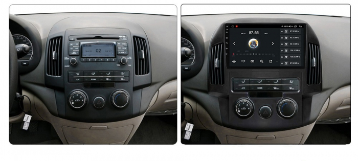 Navigatie Hyundai i30 din 2007 - 2012,Android 14, 2GB RAM si 32GB ROM, Display IPS 9 inch, Camera Marsarier, Internet, Aplicatii, Wi Fi, Usb, Bluetooth [4]