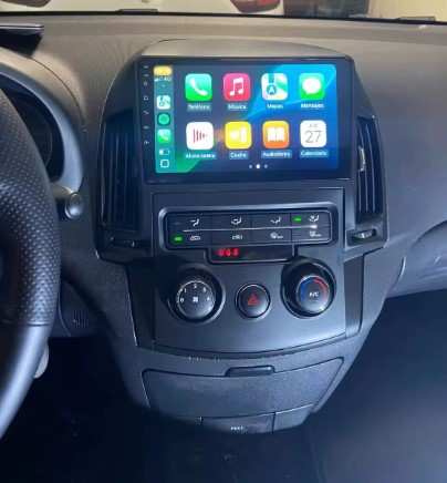 Navigatie Hyundai i30 din 2007-2012, Rezolutie 2K, Display QLED 9.5 inch, 4GB RAM si 64GB ROM, Android, Procesor Octacore, Slot sim 4G, Sunet DSP, Wireless Carplay si Android Auto, Camera Marsarier, U [6]