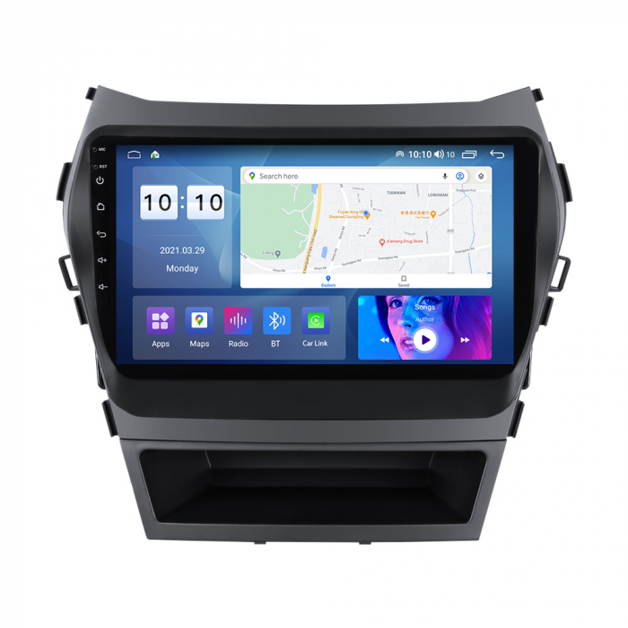 Navigatie Hyundai Santa Fe IX45 din 2012-2017 Android 14 , 1GB RAM Carplay [3]