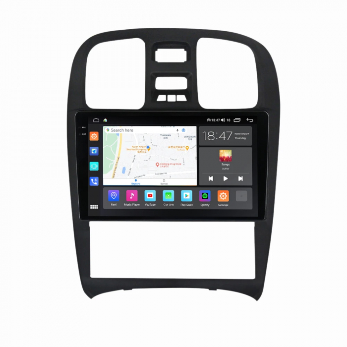 Navigatie Hyundai Sonata Fe 2001-2012 Rezolutie 2K , 8GB RAM+128GB ROM QLED [3]