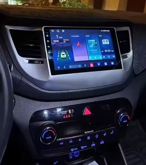 Navigatie Hyundai Tucson din 2014-2018, Android 14 , 4GB RAM, Octacore, Slot Sim 4G, DSP, GPS, Wi-FI, Carplay, Android Auto, USB, Bluetooth, Waze, Touchscreen, 9 inch [8]