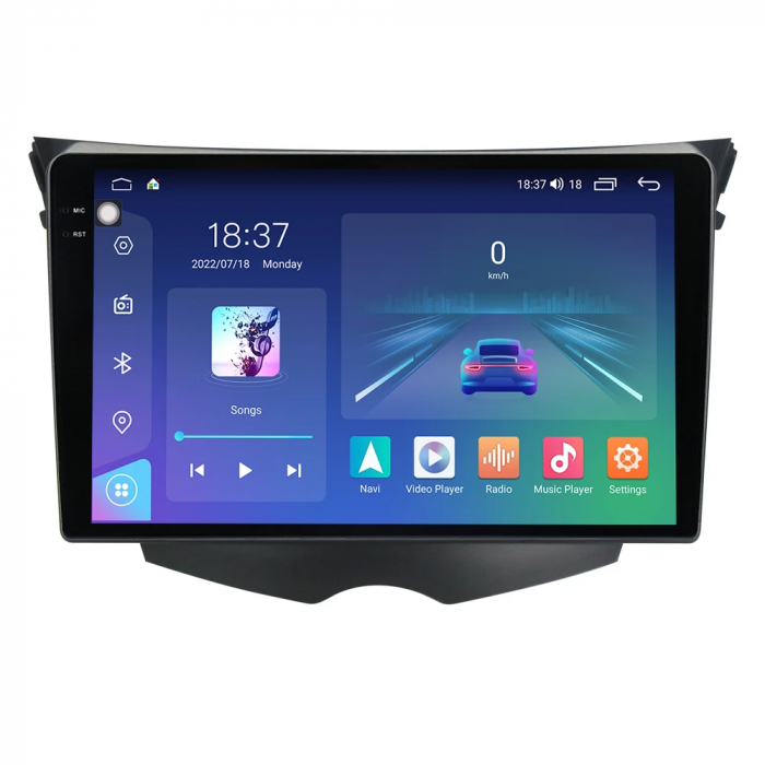 Navigatie Hyundai Veloster 2011-2017 Rezolutie 2K , 8GB RAM+128GB ROM QLED [1]