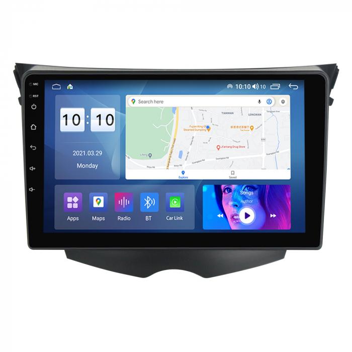 Navigatie Hyundai Veloster 2011-2017  Android 14 , 1GB RAM Carplay [4]