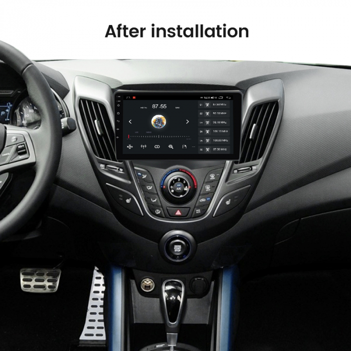 Navigatie Hyundai Veloster 2011-2017  Android 14 , 1GB RAM Carplay [3]