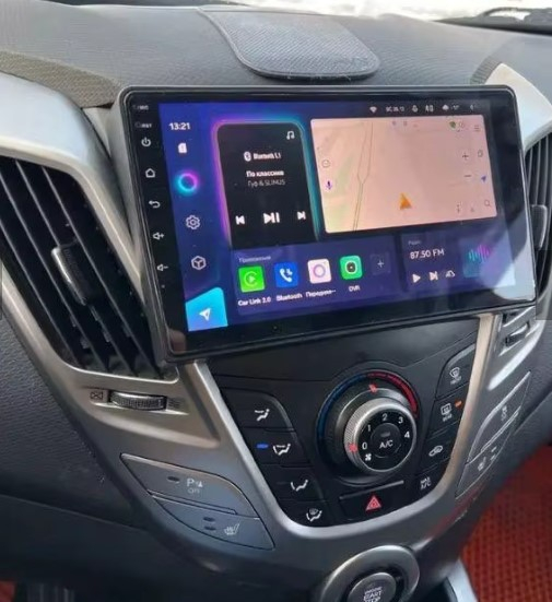 Navigatie Hyundai Veloster 2011-2017 Android 14 , 4GB RAM , Procesor Quad Core , Wireless Carplay si Android auto , Display HD Touchscreen, Wi-Fi , Bluetooth, USB [6]