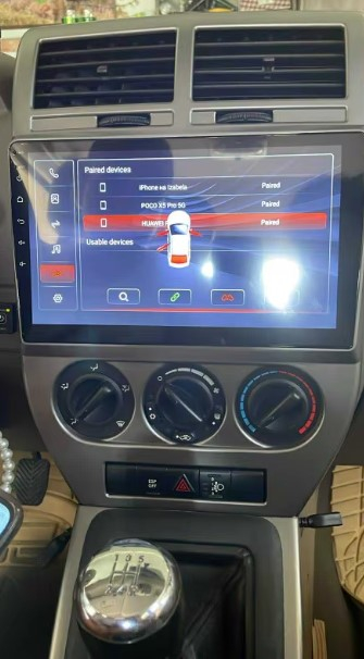 Navigatie Jeep Compass din 2006-2010 Android 14 , 4GB RAM , Procesor Quad Core , Wireless Carplay si Android auto , Display HD Touchscreen, Wi-Fi , Bluetooth, USB [8]