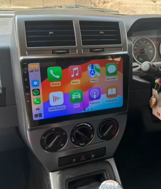 Navigatie Jeep Compass din 2006-2010, Rezolutie 2K, Ecran QLED 10.5 inch, 8GB RAM si 128GB ROM, Android, Procesor Octacore, Slot sim 4G, Sunet DSP, Wireless Carplay si Android Auto [10]