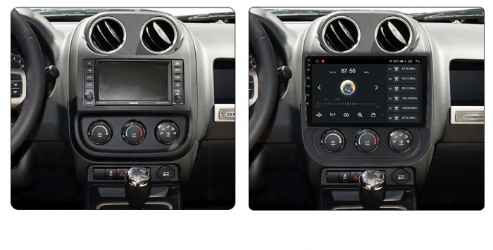 Navigatie Jeep Compass din 2010-2016 Android 14 , 1GB RAM Carplay [4]