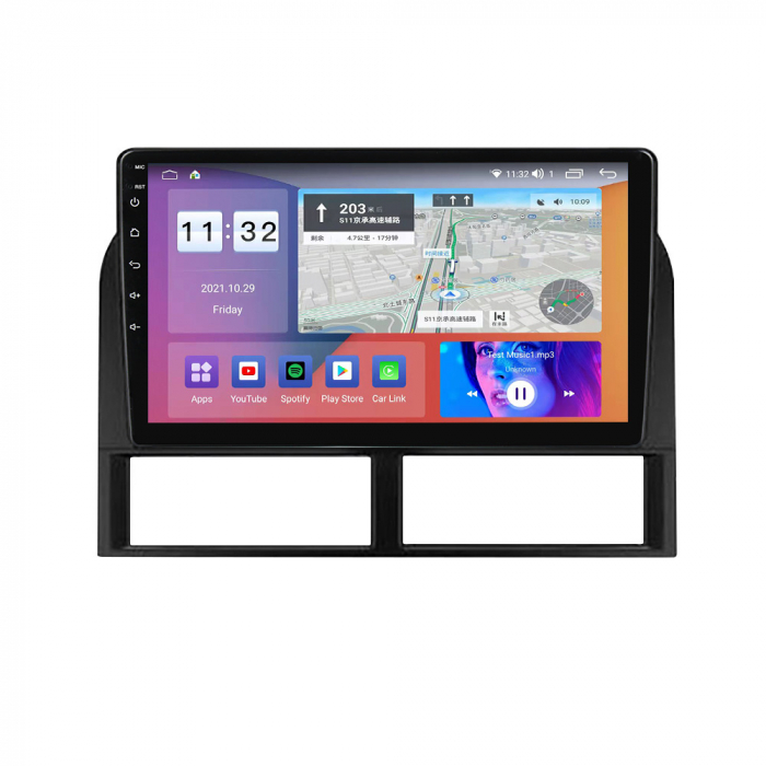 Navigatie Jeep Grand Cherokee din 1999-2005, Rezolutie 2K, Display QLED 9.5 inch, 4GB RAM si 64GB ROM, Android, Procesor Octacore, Slot sim 4G, Sunet DSP, Wireless Carplay si Android Auto, Camera Mars [2]