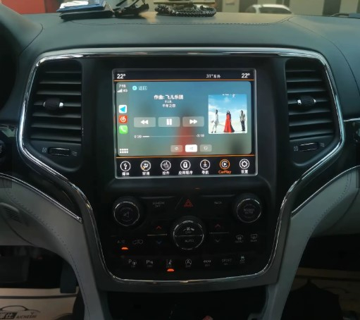Navigatie Jeep Grand Cherokee din 2010 - 2013, Rezolutie 2K, Display QLED 9.5 inch, 4GB RAM si 64GB ROM, Android, Procesor Octacore, Slot sim 4G, Sunet DSP, Wireless Carplay si Android Auto, Camera Ma [6]