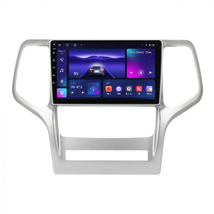 Navigatie Jeep Grand Cherokee din 2010 - 2013, Rezolutie 2K, Display QLED 9.5 inch, 4GB RAM si 64GB ROM, Android, Procesor Octacore, Slot sim 4G, Sunet DSP, Wireless Carplay si Android Auto, Camera Ma [3]