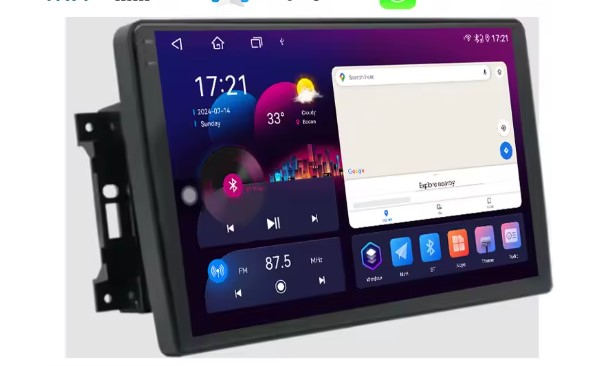 Navigatie Jeep Wrangler din 2007 - 2018, 4GB RAM si 64GB ROM, Ecran QLED 9 inch, Android 14, Procesor Octacore, Slot sim 4G, Sunet DSP, Wireless Carplay si Android Auto, Camera Marsarier [6]