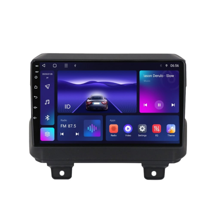 Navigatie Jeep Wrangler din 2018-2022,  Android 14 , 4GB RAM, Octacore, Slot Sim 4G, DSP, GPS, Wi-FI, Carplay, Android Auto, USB, Bluetooth, Waze, Touchscreen, 9 inch [2]