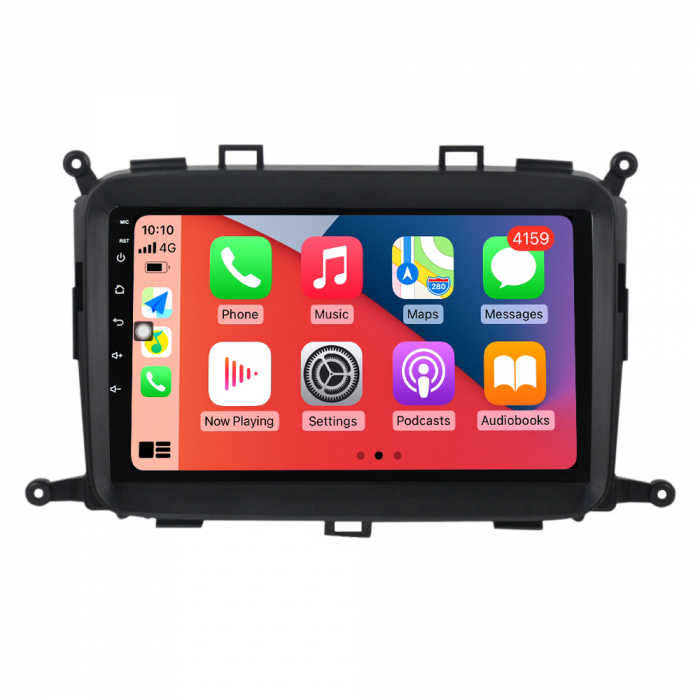 Navigatie Kia Carens 2013-2019 Android 14 , 4GB RAM , Procesor Quad Core , Wireless Carplay si Android auto , Display HD Touchscreen, Wi-Fi , Bluetooth, USB [5]