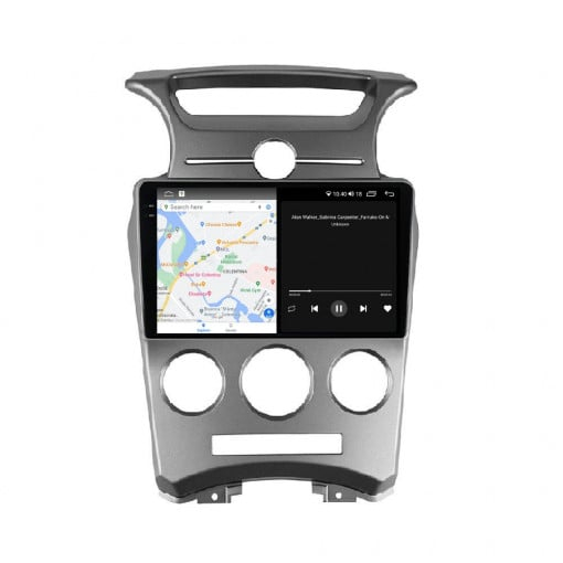 Navigatie Kia Carens 3 2006 - 2013  Rezolutie 2K, Ecran QLED 9.5 inch, 8GB RAM si 128GB ROM, Android, Procesor Octacore, Slot sim 4G, Sunet DSP, Wireless Carplay [3]