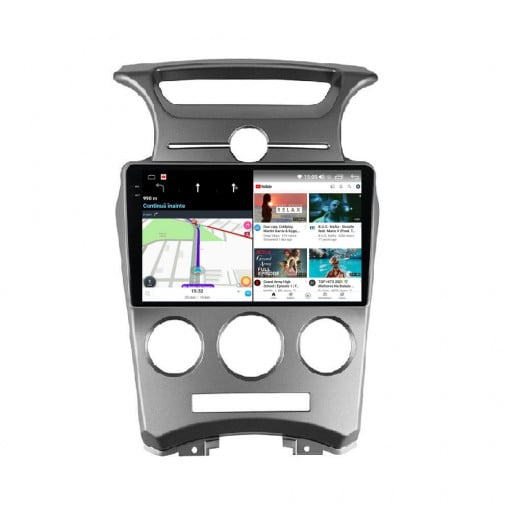 Navigatie Kia Carens 3 2006 - 2013  Rezolutie 2K, Ecran QLED 9.5 inch, 8GB RAM si 128GB ROM, Android, Procesor Octacore, Slot sim 4G, Sunet DSP, Wireless Carplay [5]