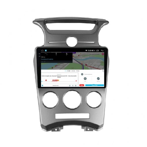 Navigatie Kia Carens 3 2006 - 2013  Rezolutie 2K, Ecran QLED 9.5 inch, 8GB RAM si 128GB ROM, Android, Procesor Octacore, Slot sim 4G, Sunet DSP, Wireless Carplay [6]