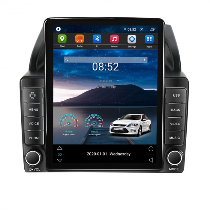 Navigatie Kia Carnival VQ 2006-2014 Android 14 , 4GB RAM Ecran Tesla [1]