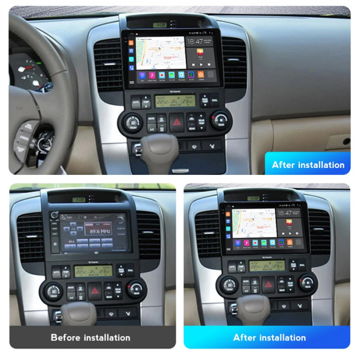 Navigatie Kia Carnival VQ 2006-2014 Rezolutie 2K , 8GB RAM+128GB ROM QLED [4]