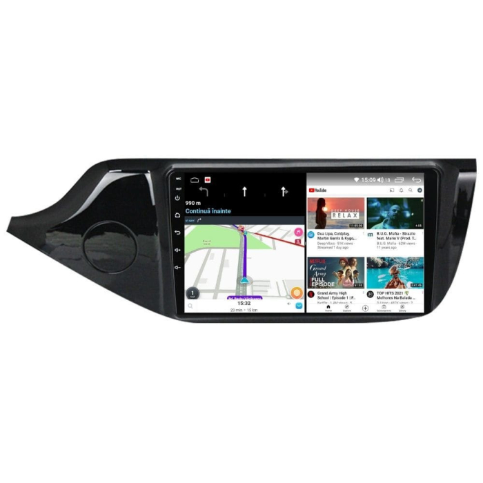 Navigatie Kia Ceed din 2012-2020, Rezolutie 2K, Display QLED 9.5 inch, 4GB RAM si 64GB ROM, Android, Procesor Octacore, Slot sim 4G, Sunet DSP, Wireless Carplay si Android Auto, Camera Marsarier, USB, [5]