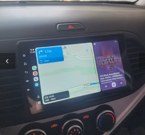 Navigatie Kia Morning 2011-2017 Android 14 , 4GB RAM , Procesor Quad Core , Wireless Carplay si Android auto , Display HD Touchscreen, Wi-Fi , Bluetooth, USB [7]