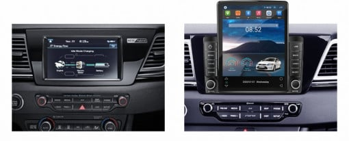 Navigatie Kia Niro 2016 - 2019 , Android 14 , 4GB RAM Ecran Tesla 9.7 inch , Procesor Octacore, Slot sim 4G, Sunet DSP, Wireless Carplay si Android Auto [4]