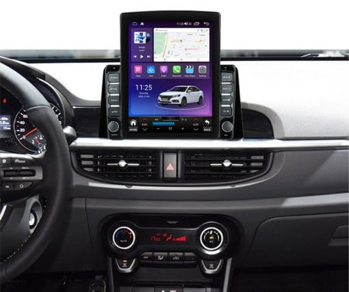 Navigatie Kia Picanto 2017 - 2022 , Android 14 , 4GB RAM Ecran Tesla 9.7 inch , Procesor Octacore, Slot sim 4G, Sunet DSP, Wireless Carplay si Android Auto [3]