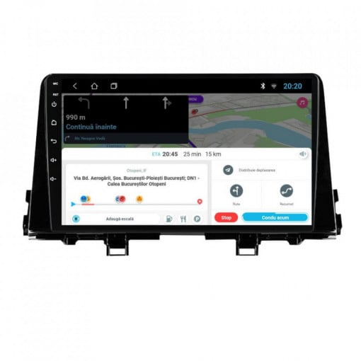 Navigatie Kia Picanto 2017 - 2022 8GB RAM si 128GB ROM, Ecran QLED 9 inch, Android 14, Procesor Octacore, Slot sim 4G, Sunet DSP, Wireless Carplay si Android Auto [6]