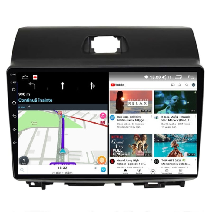 Navigatie Kia Ray 2011-2017 Android 14 Android 14 , 4GB RAM , Procesor Quad Core , Wireless Carplay si Android auto , Display HD Touchscreen, Wi-Fi , Bluetooth, USB [3]