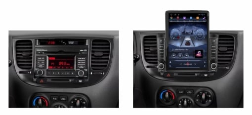 Navigatie Kia Rio 2  2005 - 2011 , Android 14 , 4GB RAM Ecran Tesla 9.7 inch , Procesor Octacore, Slot sim 4G, Sunet DSP, Wireless Carplay si Android Auto [4]