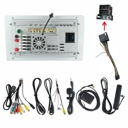 Navigatie Kia Rio 2  2005 - 2011  Rezolutie 2K, Display QLED 9.5 inch, 4GB RAM si 64GB ROM, Android, Procesor Octacore, Slot sim 4G, Sunet DSP, Wireless Carplay si Android Auto, Camera Marsa [5]