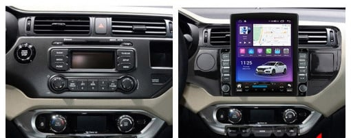 Navigatie KIA Rio 3 2011 - 2017 , Ecran TESLA 9.7 inch, 8 GB RAM si 128 GB ROM, Android 15, Slot Sim 4G, Procesor Octa Core, Carplay Wireless si Android auto, Procesor Sunet Digital DSP [2]